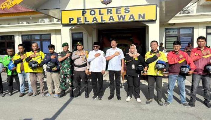 Bupati Pelalawan Pimpin Gelar Pasukan Operasi Ketupat Lancang Kuning 2026