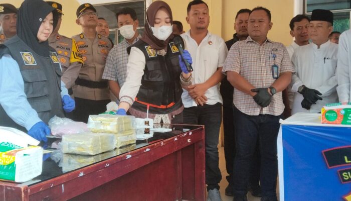 Polres Labuhanbatu Libas Jaringan Narkoba Internasional: 30 Kg Sabu dan Puluhan Ribu Ekstasi Dimusnahkan