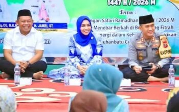 Tutup Safari Ramadan 2026 di Rantau Utara, Bupati Maya Hasmita Serap Aspirasi Pembangunan dan Salurkan Bantuan