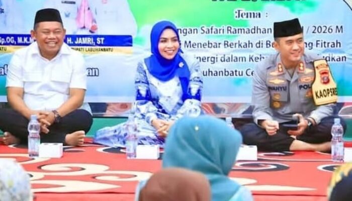 Tutup Safari Ramadan 2026 di Rantau Utara, Bupati Maya Hasmita Serap Aspirasi Pembangunan dan Salurkan Bantuan