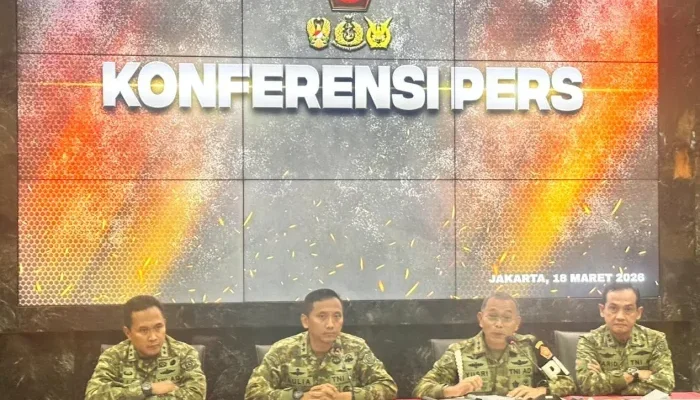Puspom TNI Resmi Tahan 4 Oknum Anggota BAIS Terkait Kasus Penyiraman Air Keras Wakil Koordinator KontraS