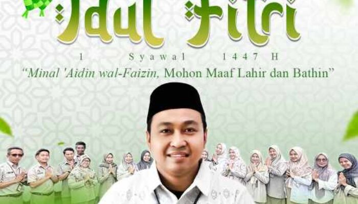 Kantor Pertanahan Kabupaten Agam Sampaikan Ucapan Idul Fitri 1447 H