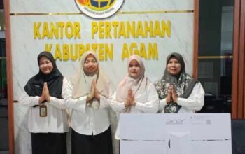 Kantor Pertanahan Kabupaten Agam Kembali Dibuka, Siap Layani Masyarakat dengan Sepenuh Hati