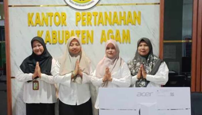 Kantor Pertanahan Kabupaten Agam Kembali Dibuka, Siap Layani Masyarakat dengan Sepenuh Hati