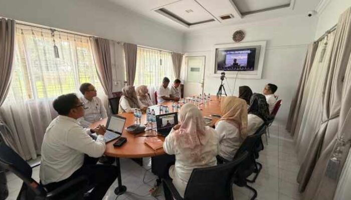 Tingkatkan Pelayanan, Kantor Pertanahan Kabupaten Agam Evaluasi Tunggakan Layanan