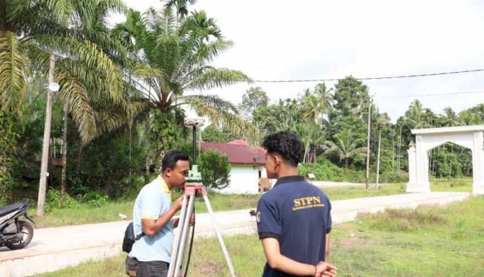 BPN Agam Laksanakan Pengukuran ICP di Nagari Manggopoh untuk Persiapan PTSL 2026