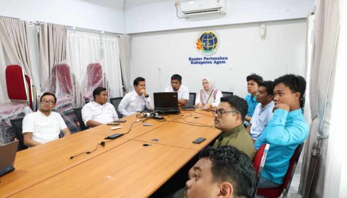 Akurasi Data Jadi Prioritas, BPN Agam Matangkan Kesiapan Petugas Ukur PTSL 2026