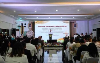 Hadiri Perayaan Paskah Kementerian ATR/BPN, Menteri Nusron: Paskah Membangun Semangat Kebangkitan Bangsa