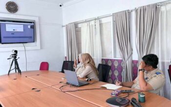 Kantor Pertanahan Kabupaten Agam Ikuti Coaching Layanan Pengukuran Terjadwal