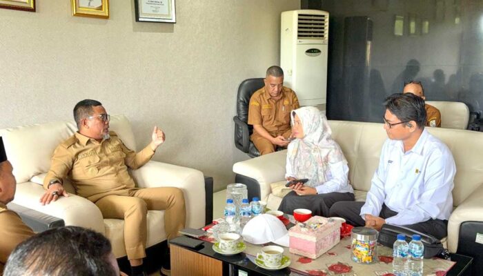 Audiensi dengan PLN: Bupati Pelalawan Kawal Progres Listrik 24 Jam di Pulau Mendol