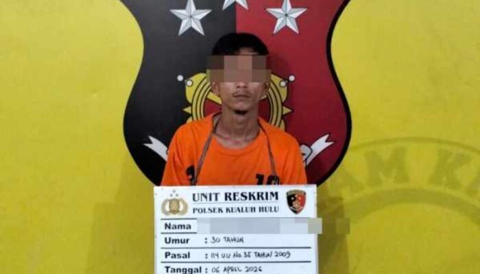 Polisi Amankan Pelaku Narkoba Di Labura, BB 1,53 Gram Sabu