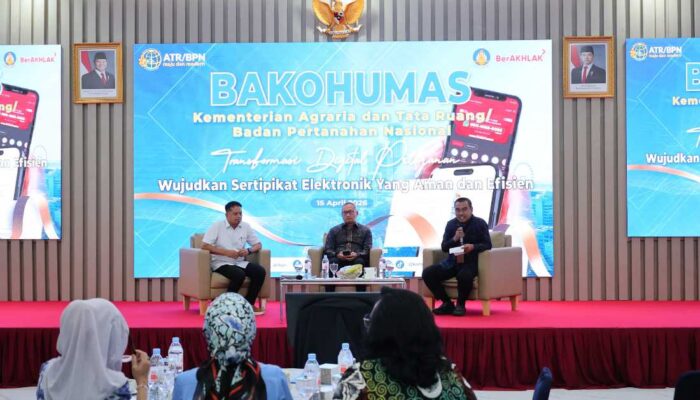 Buka Forum Bakohumas 2026, Sekjen ATR/BPN Tekankan Penyamaan Persepsi dalam Implementasi Sertipikat Elektronik