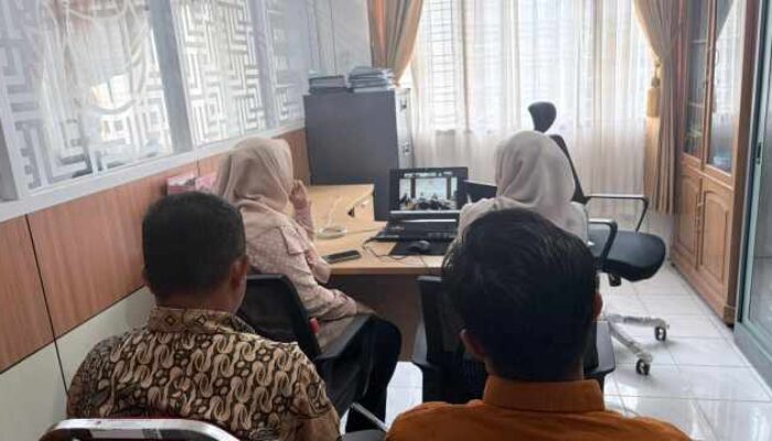 Kantor Pertanahan Kabupaten Agam Ikuti Bimbingan Teknis Landreform 2026 Secara Daring