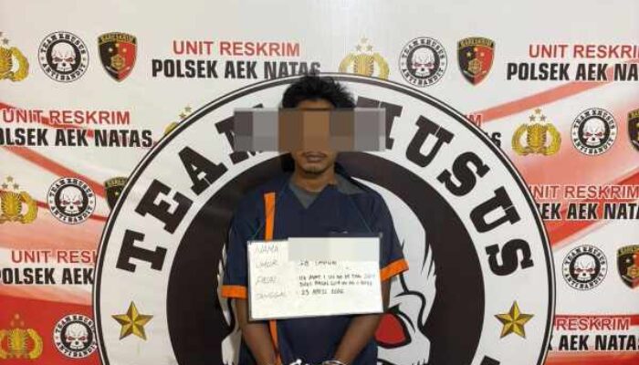 Polisi Aek Natas Ciduk Pelaku Narkotika, Amankan 2,09 Gram Sabu