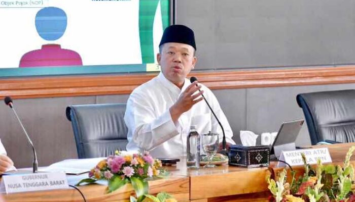 Hindari Potensi Konflik, Menteri Nusron Imbau Kepala Daerah dan Masyarakat Se-NTB Gotong Royong Mutakhirkan Data Pertanahan