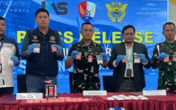 Petugas Gabungan Bandara SSK II Gagalkan Modus Baru Penyelundupan Narkoba via Kargo Udara