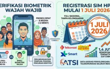 Berantas Penipuan, Kemkomdigi Berlakukan Wajib Registrasi SIM HP Berbasis Biometrik Wajah