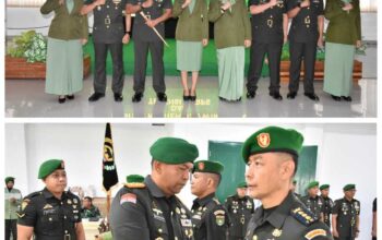 Penuh Haru dan Keakraban, Danrem 031/WB Lepas Sambut Kasiter Kasrem dalam Suasana Kekeluargaan