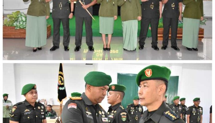 Penuh Haru dan Keakraban, Danrem 031/WB Lepas Sambut Kasiter Kasrem dalam Suasana Kekeluargaan