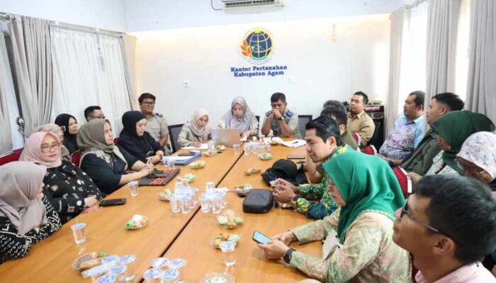 BPN Agam Gelar Rakor dan Sosialisasi Anti Korupsi Bersama PPAT/Notaris Kabupaten Agam