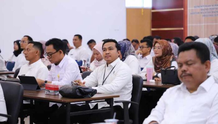 BPN Agam Ikuti Rapat Koordinasi Pertanahan Bersama Kanwil BPN Sumbar