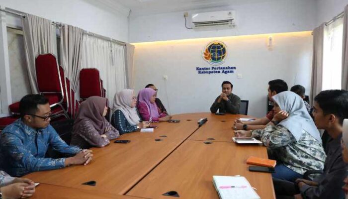 BPN Agam Perkuat Kualitas Layanan dan PSN Lewat Monev Internal