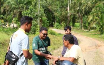 Pastikan Batas Tanah Jelas dan Aman, Petugas Ukur BPN Agam Layani Pengukuran Tanah di Nagari Lubuk Basung
