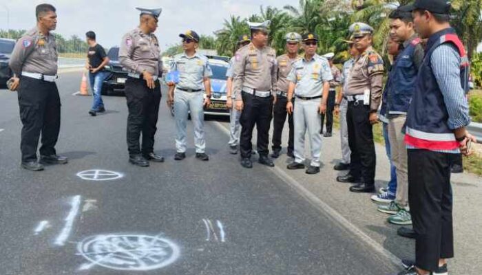 Tol Pekanbaru-Dumai KM 46 Memakan Korban, Jasa Raharja Riau Langsung Turun Tangan