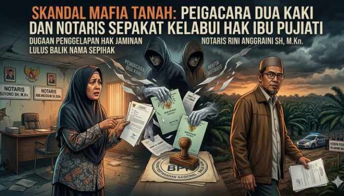 Lahan Jaminan Berubah Jadi PJB, Pujiati Bongkar Siasat Busuk Oknum Notaris dan Pengacara di Pelalawan