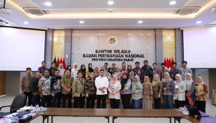 Kantor Pertanahan Kabupaten Agam Ikuti Pendampingan Pengisian Website PPID dan Monev KIP Tahun 2026