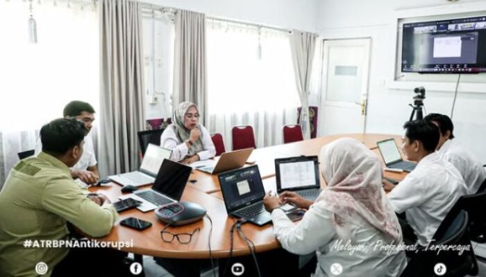 Perkuat Optimalisasi Anggaran, Kantor Pertanahan Kabupaten Agam Ikuti Tindak Lanjut Pelaksanaan ABT 2026