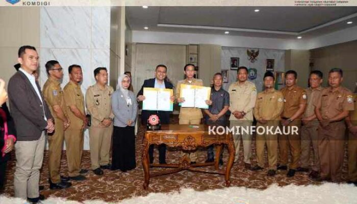 Kerja Sama Pemkab Kaur-BSI Diteken, Bupati Minta Dukungan Nyata untuk Daerah