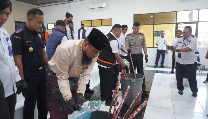 Komitmen Berantas Narkoba, Polres Bengkalis Musnahkan 8,2 Kilogram Sabu dan 5.005 Butir Ekstasi