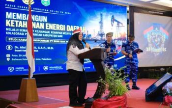 Di Hadapan Perwira TNI, Bupati Afni: Menjaga Siak, Menjaga Ketahanan Energi Nasional