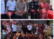 Perkuat Konektivitas Wilayah, Bupati dan Wabup Pelalawan Hadiri Peresmian Jembatan Merah Putih Presisi di Desa Rangsang