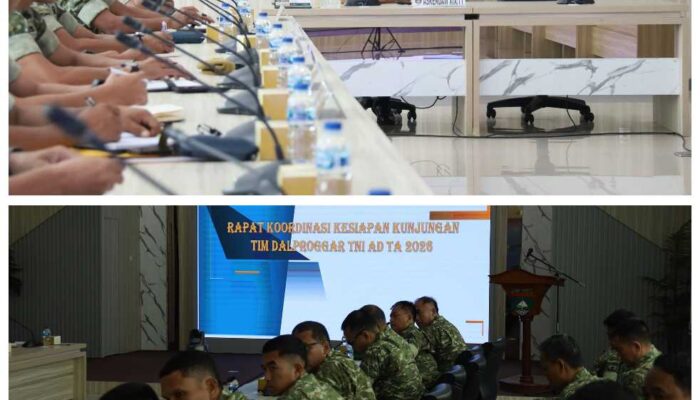 Kodam XIX Tuanku Tambusai Perkuat Pengendalian Program dan Implementasi Doktrin TNI AD