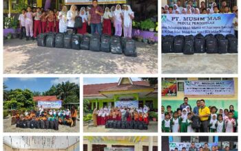 Dukung Pendidikan Pelalawan, PT Musim Mas Kembali Salurkan Ratusan Paket Perlengkapan Sekolah Lewat Program GNOTA