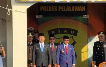 Hadiri Hari Bhayangkara ke-80, Bupati Zukri Perkuat Sinergi Pemkab Pelalawan dan Polri