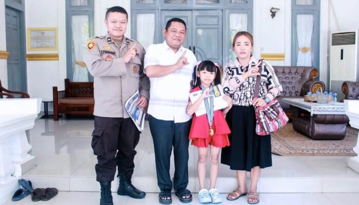 Siswi SDN 18 Rantau Selatan Wakili Indonesia di ASMC 2026, Wabup Labuhanbatu Berikan Dukungan Penuh