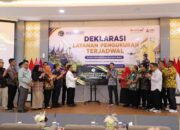 Kantor Pertanahan Kabupaten Agam Dukung Transformasi Layanan melalui Deklarasi dan Launching Layanan Pengukuran Terjadwal