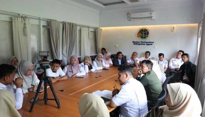 Perkuat Kepastian Hukum Aset Pendidikan, Cabang Dinas Pendidikan Wilayah I dan BPN Agam Rakor Sertipikasi Tanah Sekolah