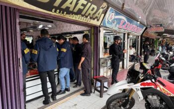 Pengembangan Kasus PETI, Polda Riau Sita Ratusan Gram Emas dari Toko Syafira