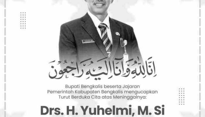 Bupati Kasmarni Sampaikan Belasungkawa Mendalam atas Wafatnya Tokoh Pengabdian Bengkalis, Yuhelmi