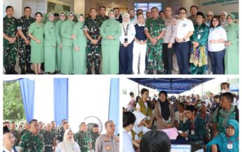 BAKTIKES HUT Ke-1 Kodam XIX Tuanku Tambusai, Ratusan Pasien Disiapkan Jalani Operasi Gratis