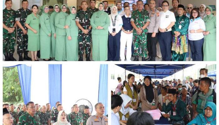 BAKTIKES HUT Ke-1 Kodam XIX Tuanku Tambusai, Ratusan Pasien Disiapkan Jalani Operasi Gratis