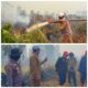 Bupati Zukri Turun Langsung Tangani Karhutla di Rantau Baru, Hampir 50 Hektare Lahan Gambut Terbakar