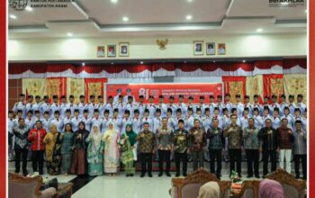 Kantor Pertanahan Agam Hadiri Resepsi Kenegaraan HUT ke-81 RI