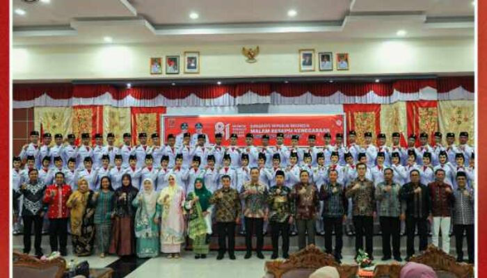 Kantor Pertanahan Agam Hadiri Resepsi Kenegaraan HUT ke-81 RI