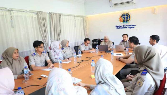 Evaluasi Kinerja Kantah Agam Tingkatkan Efektivitas Pelayanan