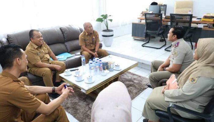 Perkuat Sinergi Pertanahan, Bapenda dan Kantor Pertanahan Kabupaten Agam Bahas Penetapan Huntap